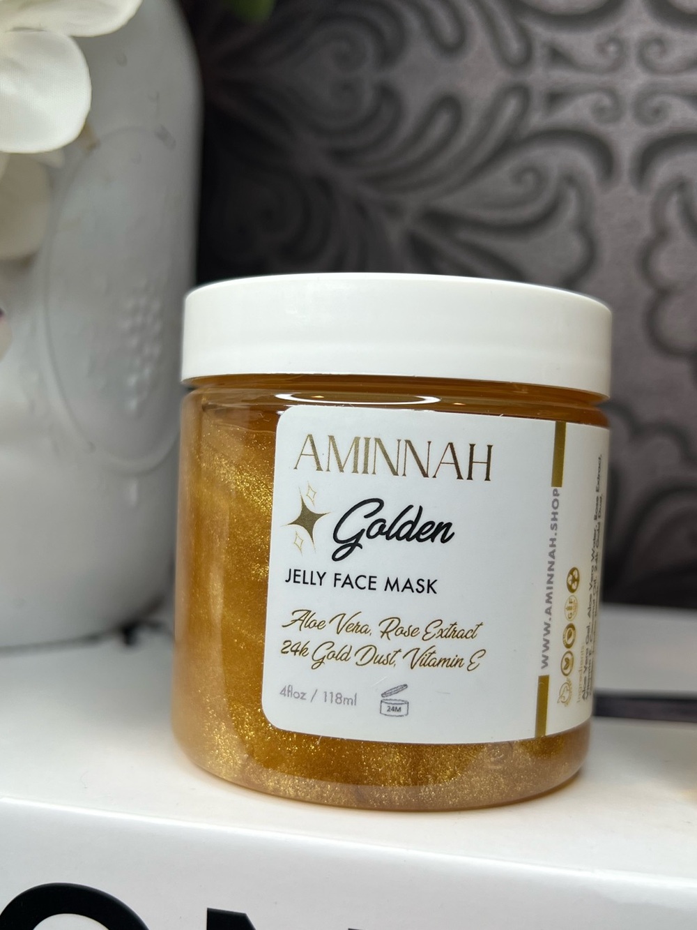 Golden Jelly Face Mask - 4oz